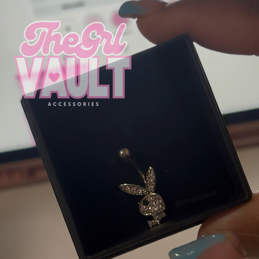 bunny belly ring
